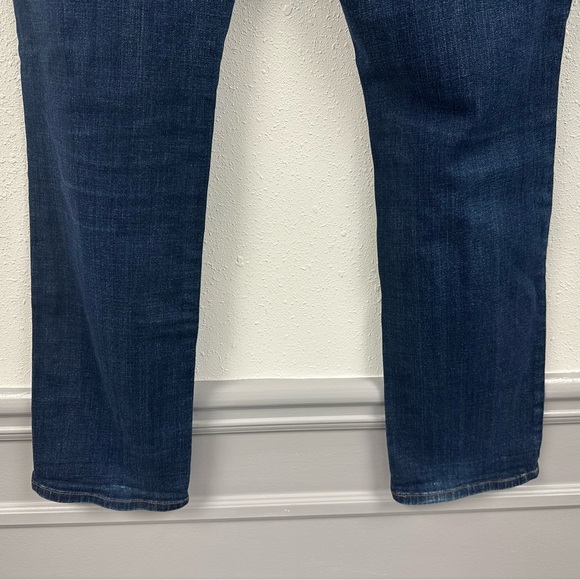 Levi's Dark Blue Straight Leg 505 Jeans - Picture 9 of 15
